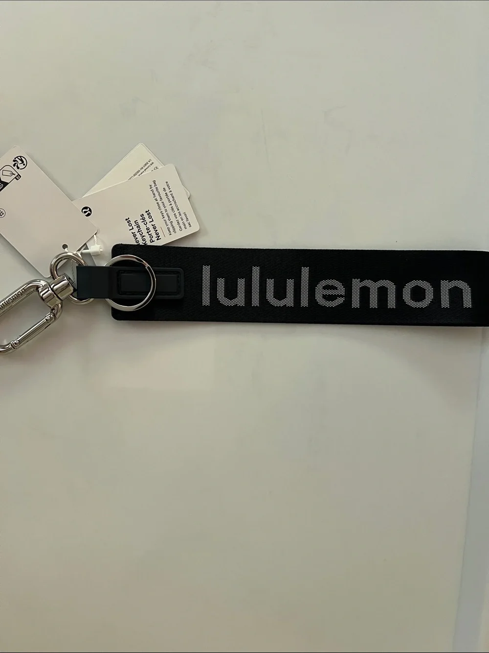 Lululemon True Navy Never Lost Keychain NWT